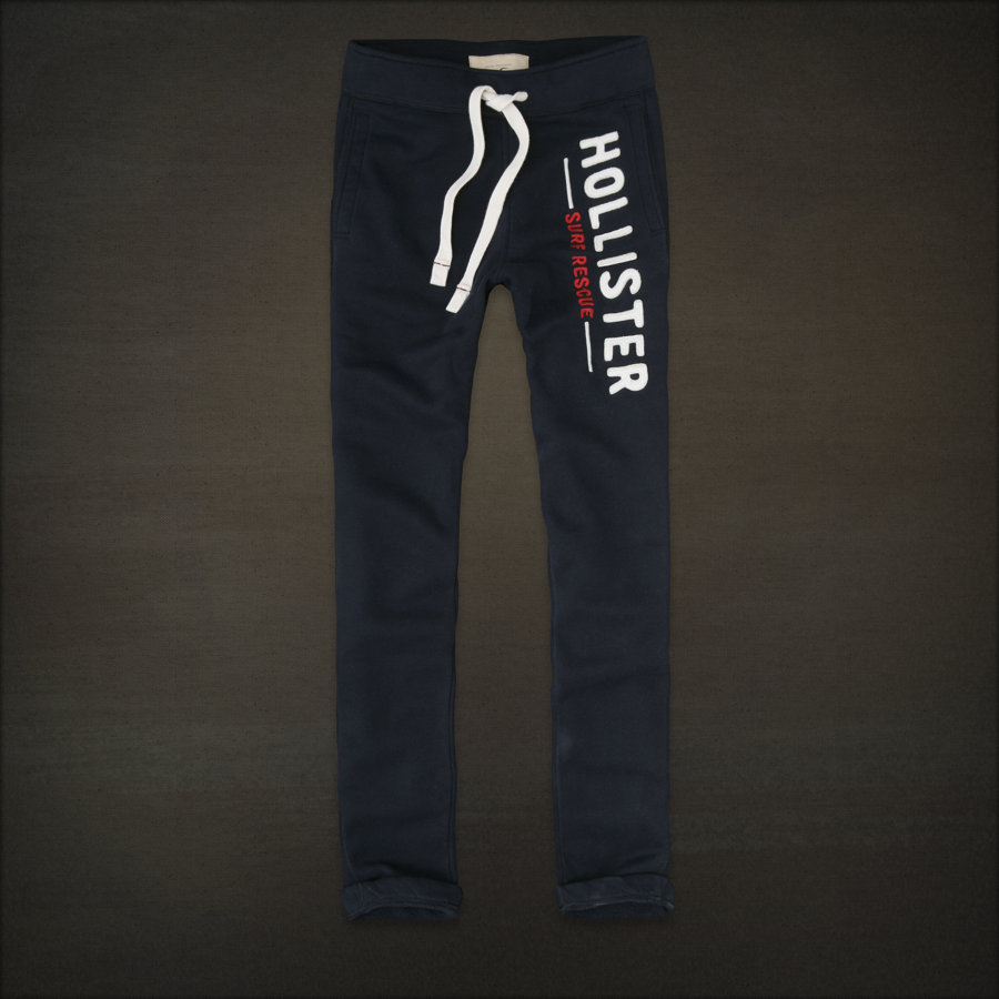 Hollister Hombres Vellón Basculador Pantalones HCO3741